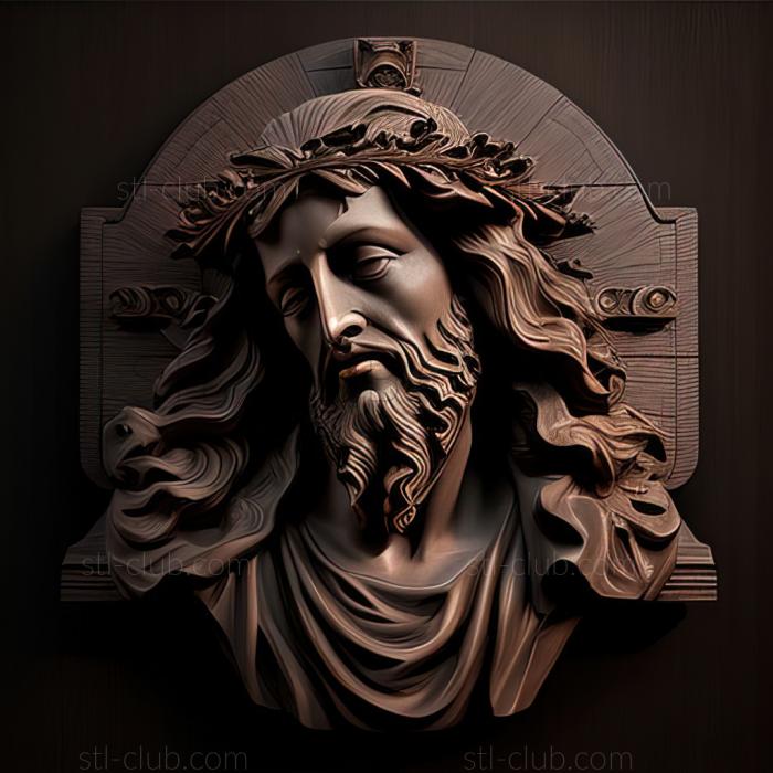 3D model st jesus (STL)